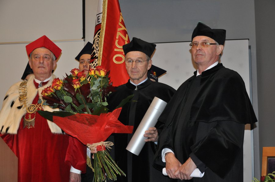 Święto Uniwersytetu Ekonomicznego we Wrocławiu, tytuł honoris causa nadano prof. Hubertowi Öesterle